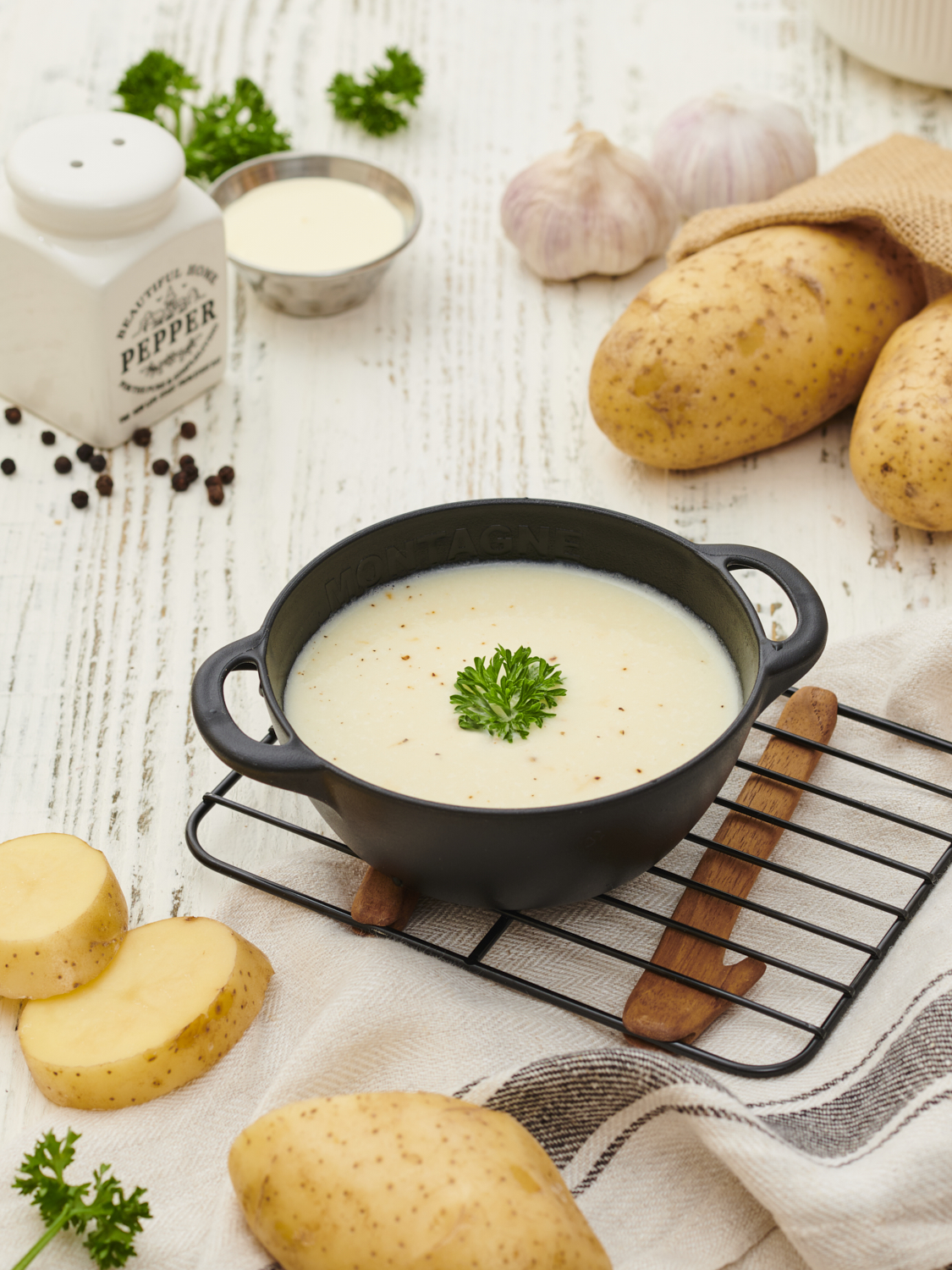 ครีมซุปมันฝรั่ง / Potato Cream Soup